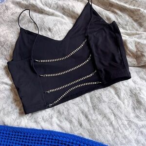 Cutest open back top